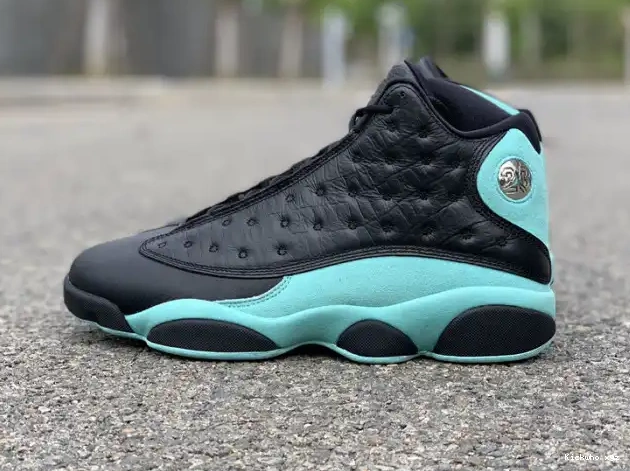 414571-030 Air Island 13 Green Retro Jordan Black 0514